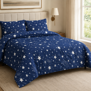 Edredón Estrellas Azul