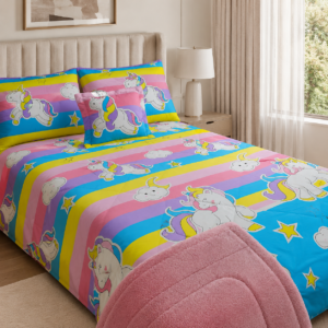 Edredón Infantil Unicornio Arcoíris